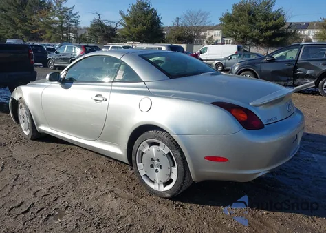 2002 Lexus Sc 430 from USA, damaged, VIN JTHFN48Y620012488
